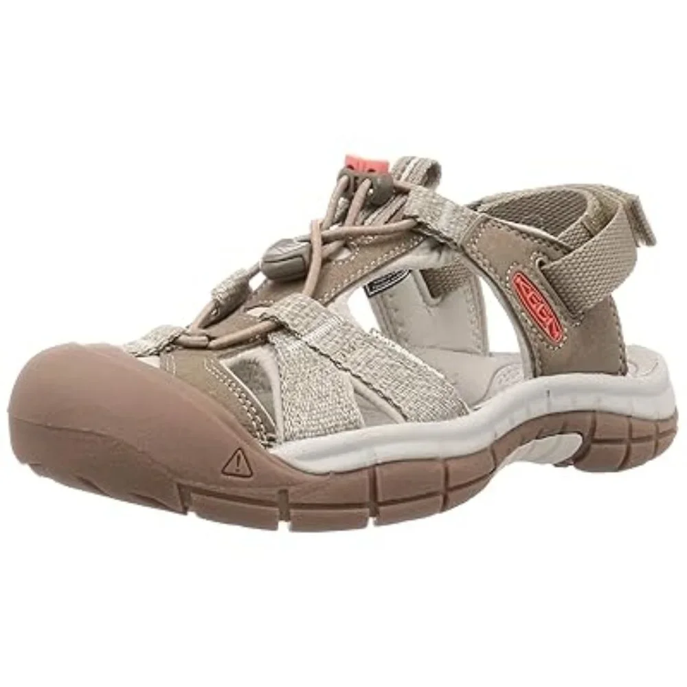 Keen Men's Safari Coral Ravine H2 Leather Close Toe Outdoor Trekking‎ Sandal 10